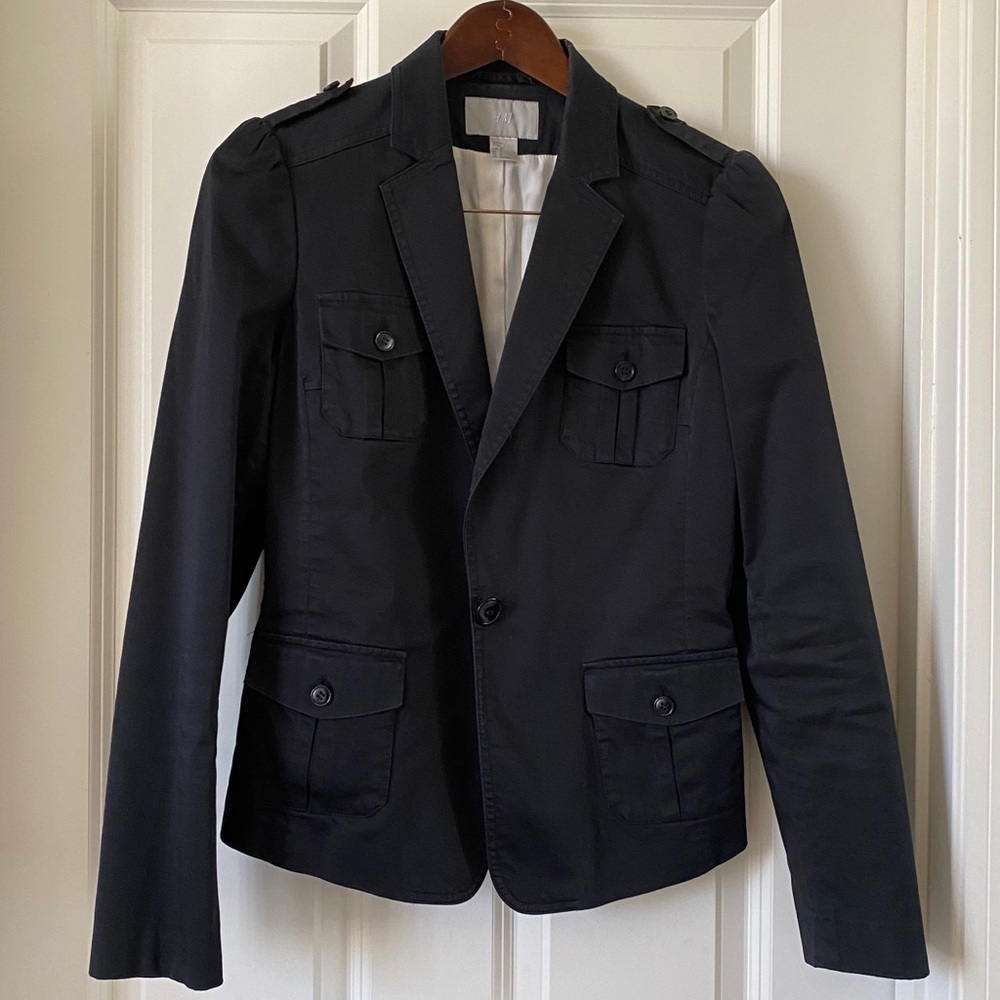 H&M Black Jacket size M